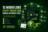 10 Workflows Every Indian SMB Should Automate First (With ROI Math)